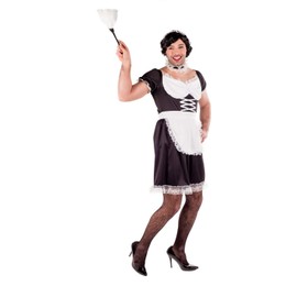 Fun Shack Mens French Maid Outfit Men, Maid Costume Men, Maids Outfit Adult For Men, Mens Maid Outift, Stag Do Outfit, Large