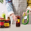 4-in-1 Jar Lid Opener, Ergonomic Multi-Size Bottle Opener Tool, Non-Slip