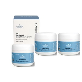 blancen [3 items] Hyaluronic Acid Blanccen Deep Moisture Panthenol Cream 50g D-Panthenol Moisture Protective Film Coating / [3개] 히알루론산 블랑센 딥모이스처 판테놀 크림 50g D-판테놀 수분보호막 코팅