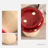 Topjia Topjia Mushroom Stool Side Table,Cute Mushroom Ottoman for Boys