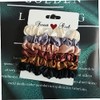 FOMIYES 12piezas Anillas Retro Cabello Gomas Elásticas Para Mujeres y