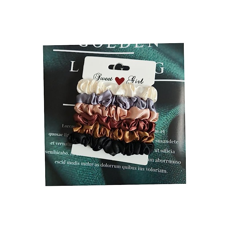 FOMIYES 12piezas Anillas Retro Cabello Gomas Elásticas Para Mujeres y