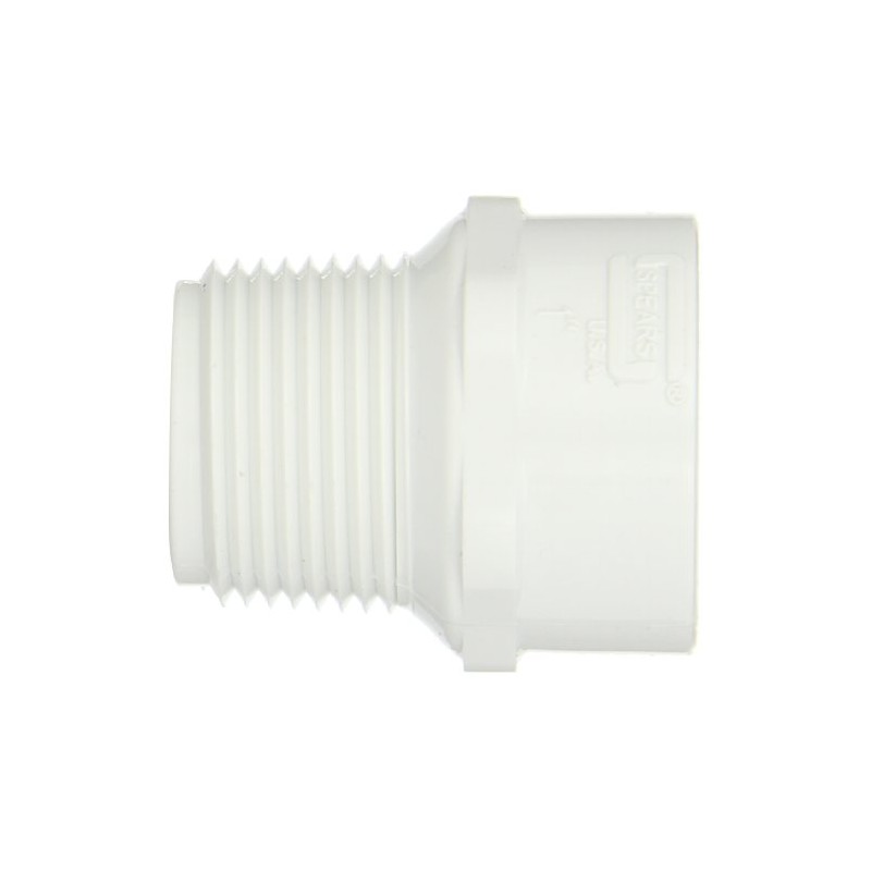 Spears 434 Series PVC Pipe Fitting, Riser Extension Adapter, Schedule