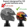 Formula 1 Helmet Display Stand Free Standing Formula one helmet