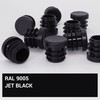SKIR'CO (10 pcs) Round Tube Inserts 18 mm, Fence Post