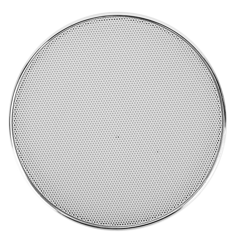 5in Plastic Frame White Mesh Car Audio Speaker Grill Guard