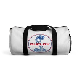 Sleek Shelby Cobra Color Logo Duffel Bag - Stylish Gym Bag, Travel, Sports, Gift for Car Enthusiasts, Weekend Getaway