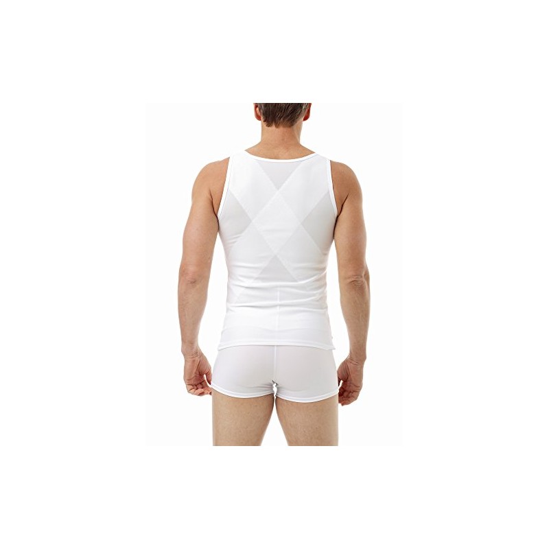 Underworks Posture Control and Training Shirt Top, Small, White
