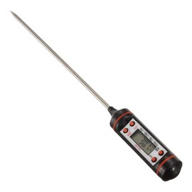 Quailitas Digital Probe Food Thermometer Meat Thermometer LCD Screen Instant Read Probe for Cooking, BBQ, Water, Meat, Milk Thermometer Temperature of food in an Air Fryer