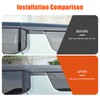 for Hummer EV Accessories Exterior Rear Window C Pillar Molding