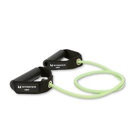 Myprotein Resistance Band with Handles — Light Tension, Mint Green — Exercise Bands with Handles for Arms, Shoulders & Full-Body Workouts — Resistance Tubes for Strength Training & Mobility