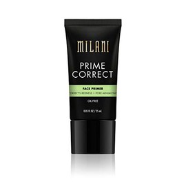 Milani Prime Correct Face Primer - Corrects Redness + Pore-Minimizing (0.85 Fl. Oz.) Vegan, Cruelty-Free Face Makeup Primer to Color Correct Skin & Reduce Appearance of Pores
