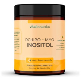 🌸⚖️ Myo + D-Chiro Inositol | Equilibrio Hormonal & Fertilidad Femenina | 120 Cápsulas | VitalBotanics