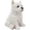 Ebros Sitting West Highland Terrier White Westie Puppy Dog Statue