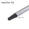 uxcell Torx Screwdriver, T25 Magnetic Star 6 Point Screw Driver