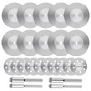 KOOLEVER 24PCS for Dremel Cutting Discs Metal, 40/22mm Diamond Cutting