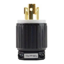 Superior Electric YGA026 Twist Lock Electrical Plug - 3P 15A 125V, NEMA L5-15P - Pack of 10