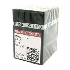 Groz-Beckert 100 Pack Ball-Point (FFG/SES) 16X231, 16X257 DBX1 Sewing Machine Needles (Size 8 (Metric Size 60)) for Knit, Loosely Woven Materials