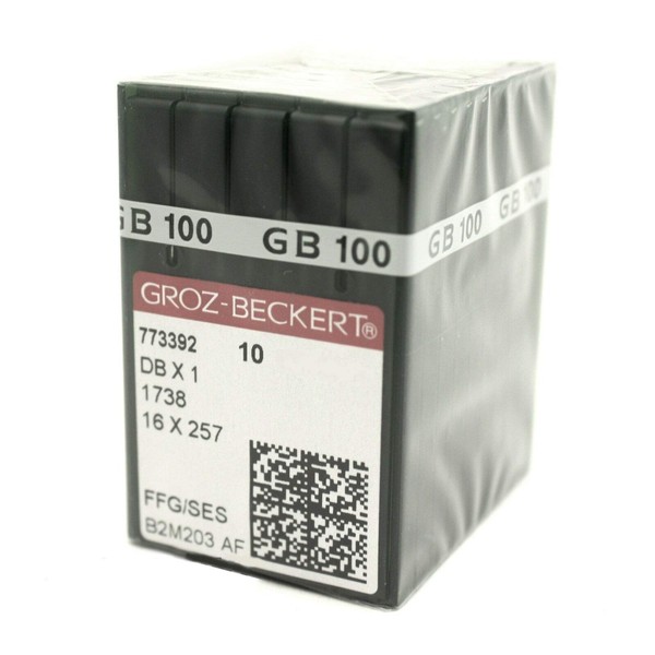 Groz-Beckert 100 Pack Ball-Point (FFG/SES) 16X231, 16X257 DBX1 Sewing Machine