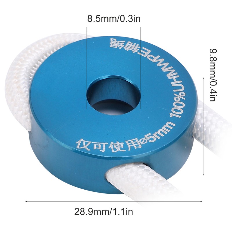 Camnal Flexible AS Anchor Aluminium Alloy Hanging Pieces Climbing Anchor