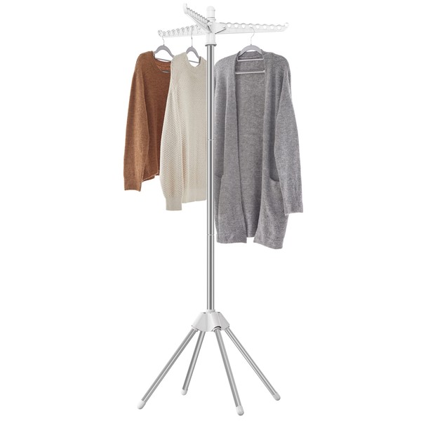 SONGMICS Clothes Drying Rack, 59-Inch Folding Laundry Drying Rack with
