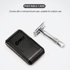 BAILI Double Edge Safety Razor Rust-Proof Reusable Manual Wet Shaving