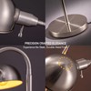 O'Bright Nova - Adjustable Floor Lamp with Flexible Gooseneck and