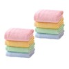 Beavorty Kids Face Towels 8 Pack Bath Towel Washcloths Gentle