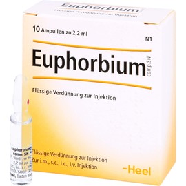 Euphorbium Composite SN Ampoules Pack of 10