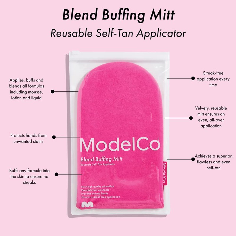 ModelCo Tanning Essentials - Tan Mousse And Blend Buffing Self-Tan