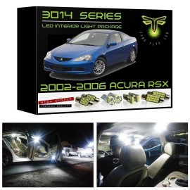 FYRE FLYS White LED interior lights package kit for 2002-2006 RSX 7 pcs 3014 series SMD