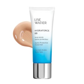 Watier HydraForce BB Hydra-Protective Tinted Veil, Porcelaine/Porcelain, BB Cream Tinted Moisturizer, Light Coverage, Healthy-Looking Glow, Even Complexion, All Skin Types, 36 mL