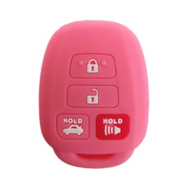 KAWIHEN Silicone Key Fob Cover Compatible with HYQ12BDM HYQ12BEL HYQ12BDP Toyota Avalon Camry Corolla Highlander Rav4 Yaris Scion FR-S tC