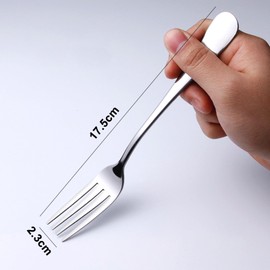 Dinner Fork 4 Pieces, Stainless Steel 20.5cm Forks Silverware