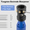 Electrode Grinder for TIG Welding, Tungsten Electrode Sharpener Set for