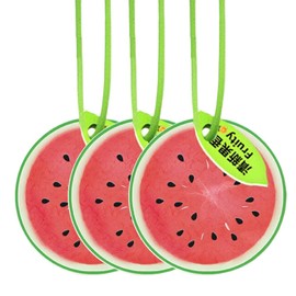 3-Pack Watermelon Elegant Car Air Freshener Spray | Car Vent & Home Fragrance Clips | Energizing Scents for Cars, Offices, Living Spaces Natural Scent Vehicle & Home Odor Eliminator