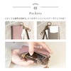 Elegante Bicolor Fragment Case, Women's Card Case, Slim Slim Anti-Skimming,