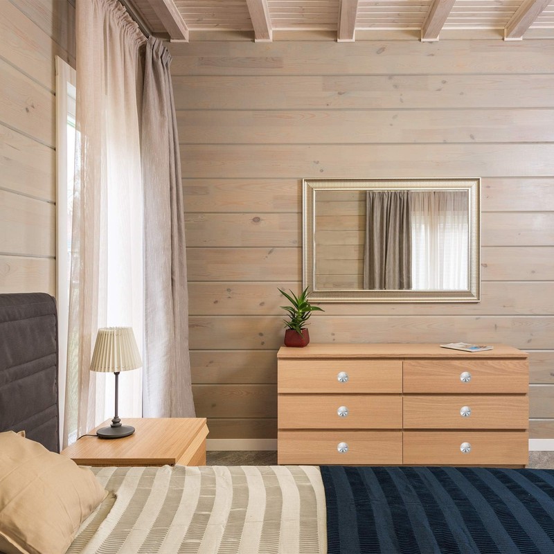 YSDMY 12 Pcs Silver Round Cabinet Door Knobs,30mm Cupboard Handle,Drawer