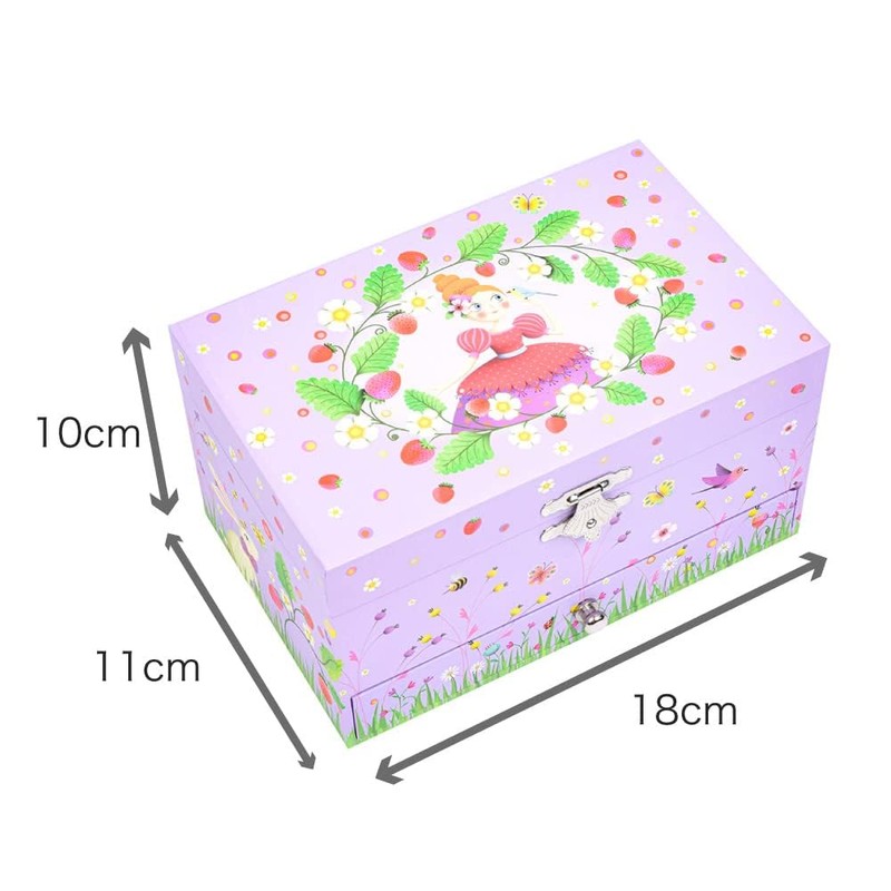 DJ06599 Musical Box, Girl, Gift, Accessory Case, Children, Jewelry Case,