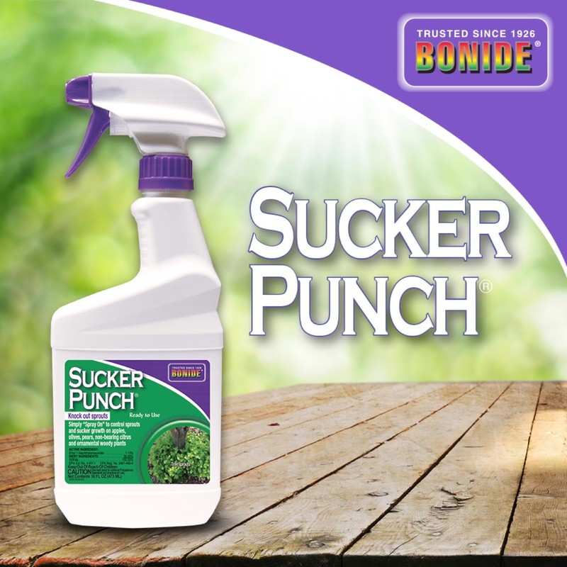 Bonide Sucker Punch, 16 oz Ready-to-Use Spray, Control Unwanted Plant