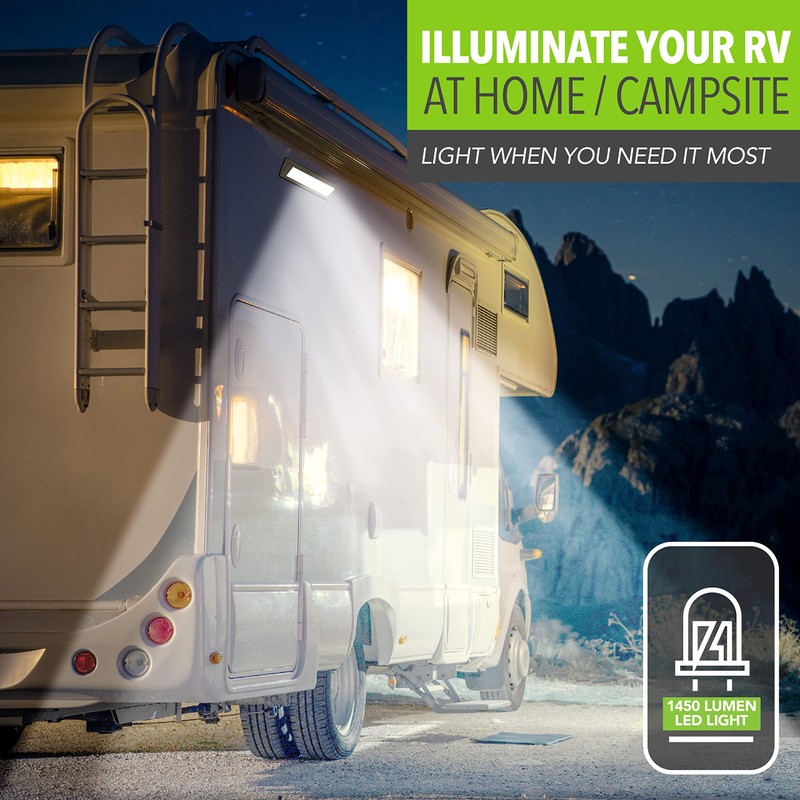 Leisure LED RV Exterior Porch Utility Light - 12v 1450