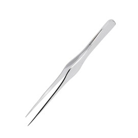 Aquarium Tweezers Long Handle Straight Stainless Steel Multifunction Fish Tank Feeding Tongs for Plants Reptile