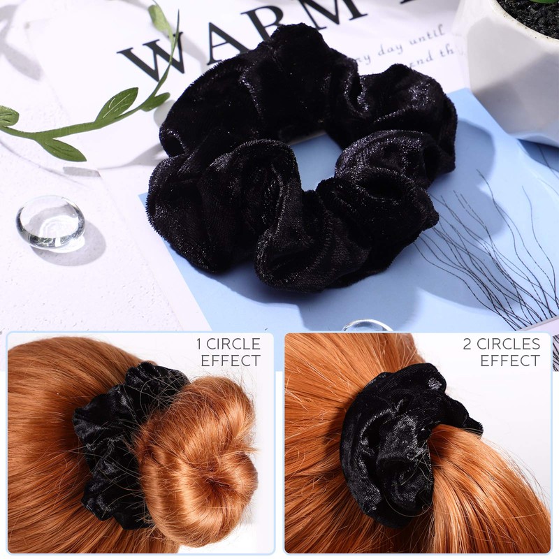 Frcolor Velvet Hair Bobbles / Scrunchie Hair / Elastic Hair