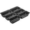 Tiawudi 6 Pack Mini Loaf Pans, Non-Stick Baking Bread Pan,