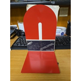 James Architek Jumbo Premium Bookends 9"  RED  - 1 pair - See Pictures!