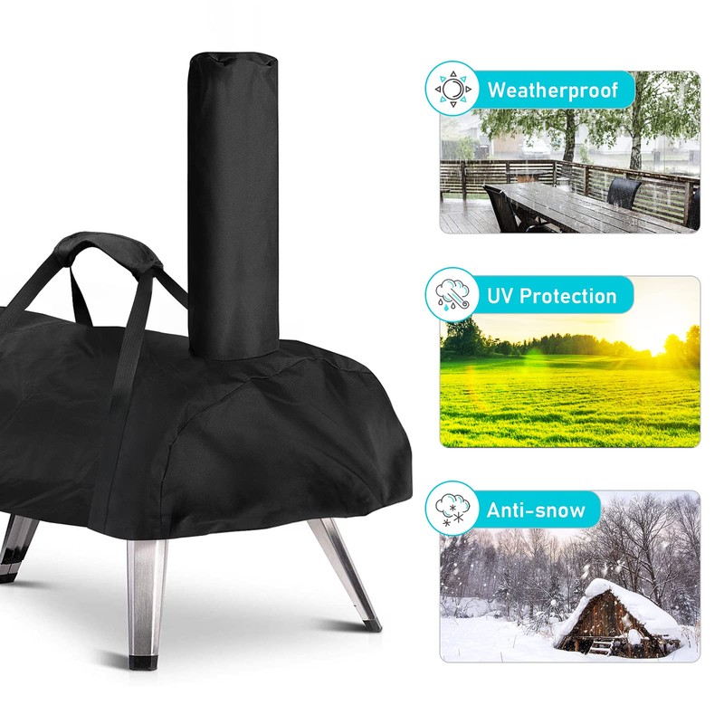 Pizza Oven Cover for BIG HORN and aidpiza 12,TwoPone Waterproof