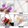 10-Piece Magnetic Cable Organiser, Palm Shaped Cable Organiser, Cable Ties,