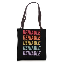 Deniable Tote Bag