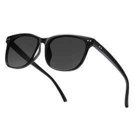 HAOLOTA Trendy Round Polarized Sunglasses for Women Men, Classic Retro Sun Glasses UV400 Protection