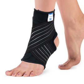 Actesso Elastic Ankle Dressing Bandage - Ankle Joint with Wrap Band The ultimate foot bandage for strains, sprains and sports.